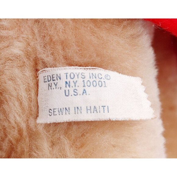 Vintage 1975 Eden Paddington Bear Darkest Peru to London England 19" Plush - Picture 4 of 5